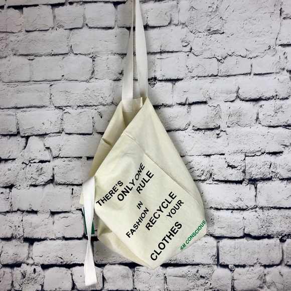 H&M Handbags - H&M Canvas Shopping Tote